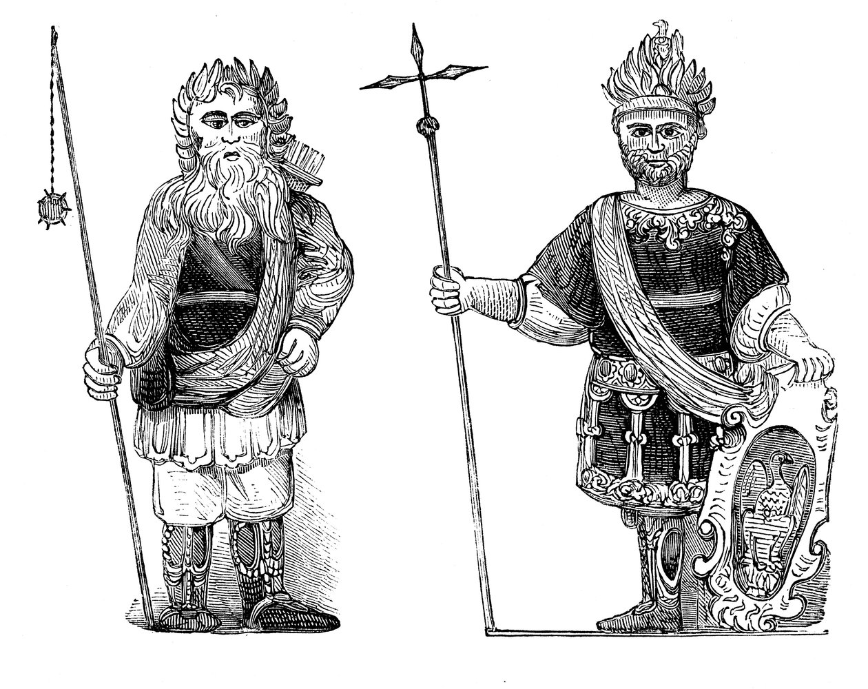 يأجوج ومأجوج ، جيلدهول ، لندن ، c1902 بواسطة غير معروف