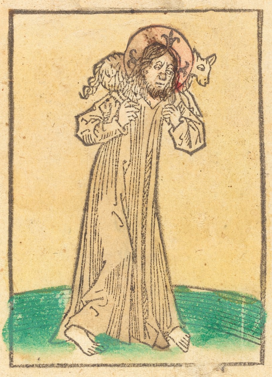 الراعي الصالح ، ج. 1480. بواسطة غير معروف