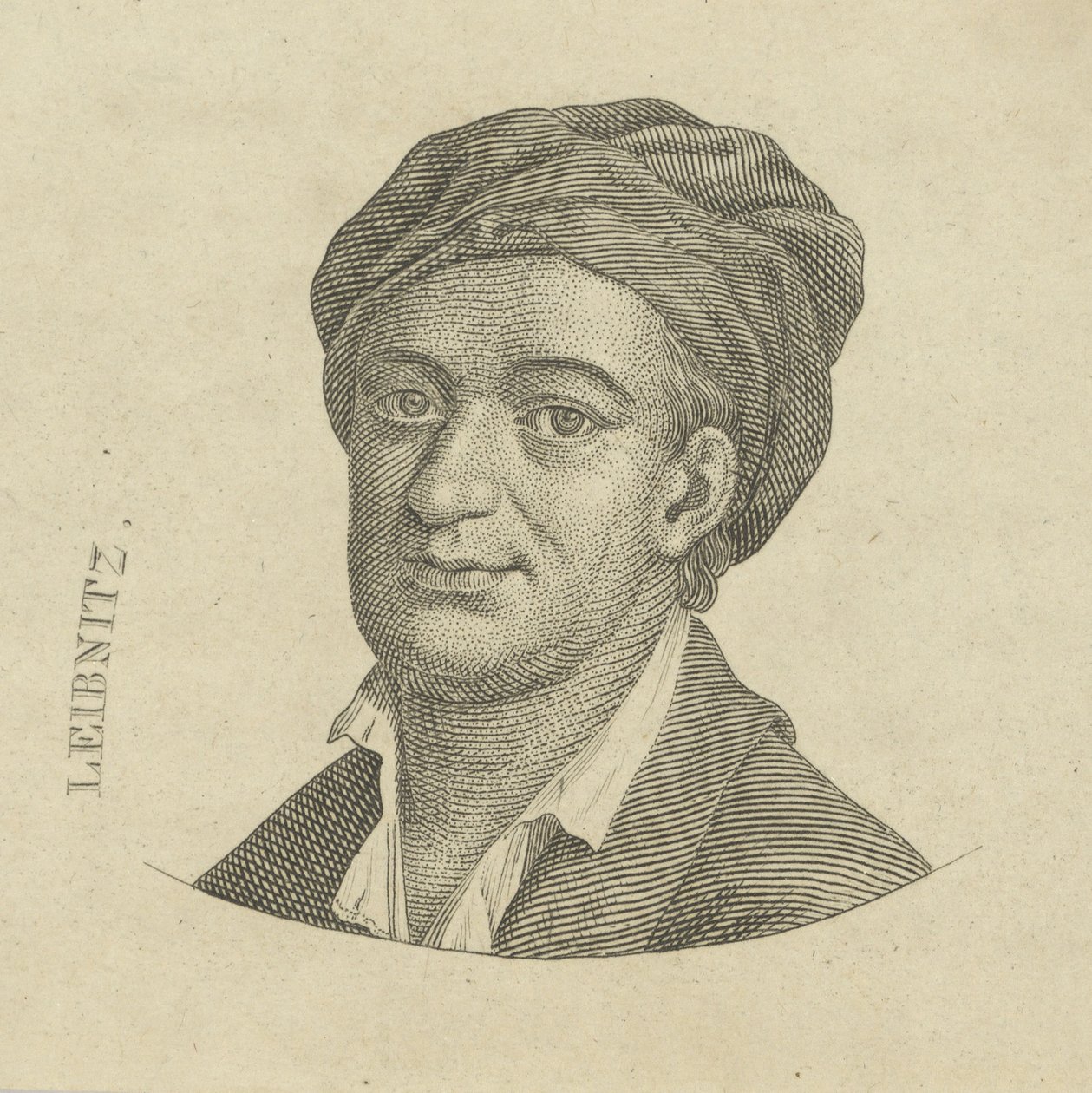 جوتفريد فيلهلم ليبنيز 1646-1716 ، ج. 1790. بواسطة غير معروف