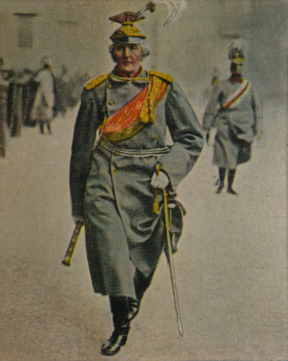 غوتليب غراف فون هيفيلر 1836-1919. لوحة رسمها باتاكى ، 1934. بواسطة غير معروف