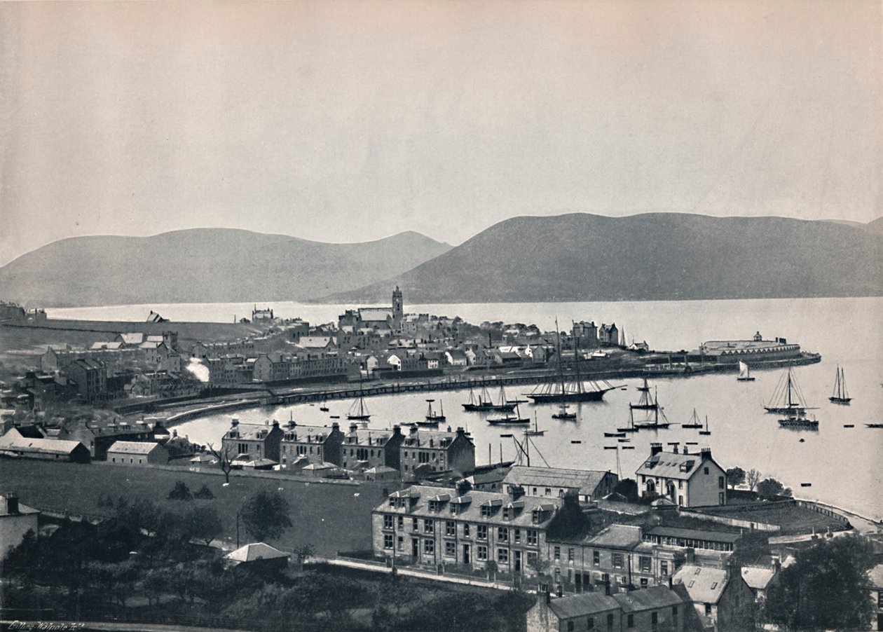 جوروك - المدينة والميناء ، 1895 بواسطة غير معروف