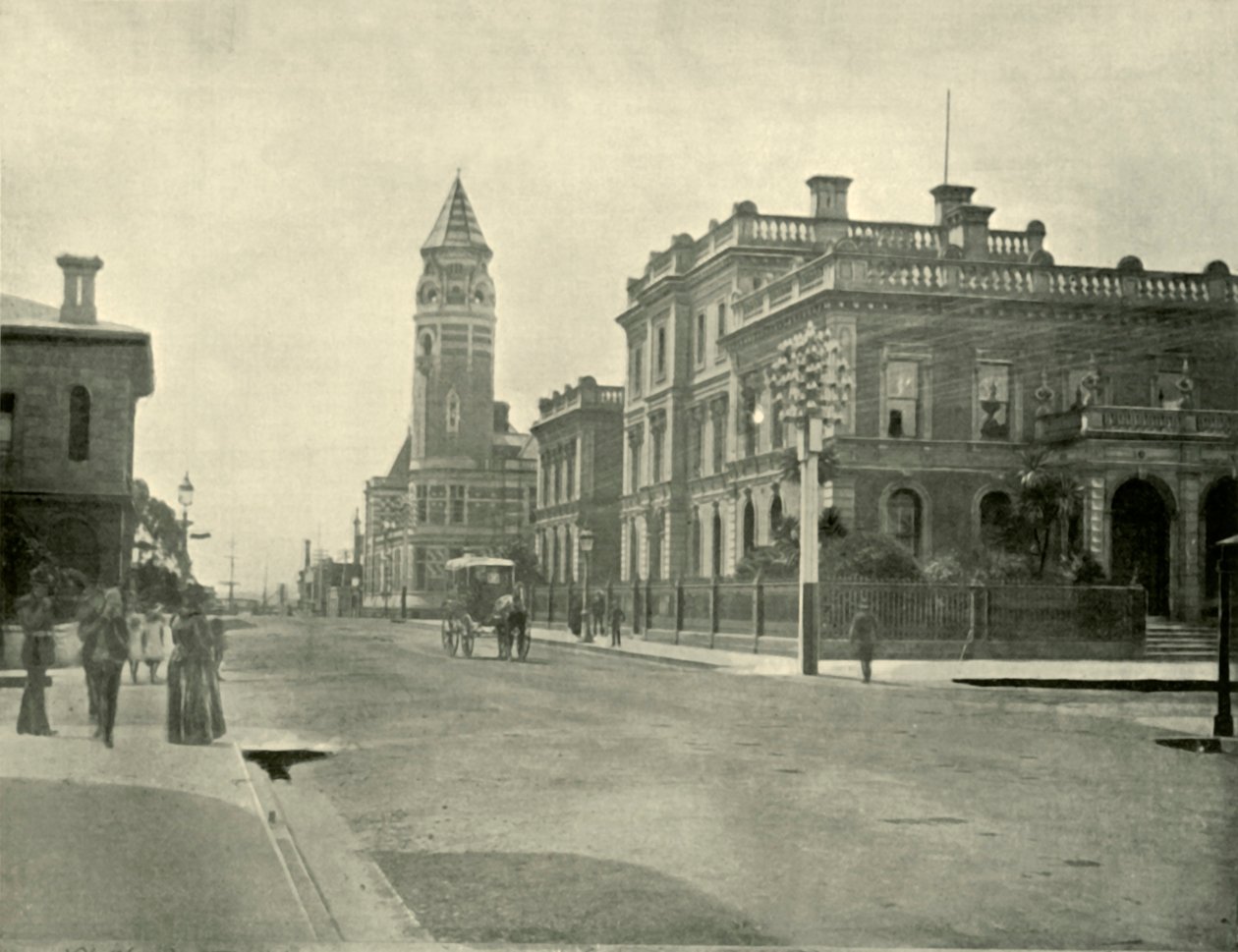 المكاتب الحكومية ، لونسيستون ، 1901. بواسطة غير معروف
