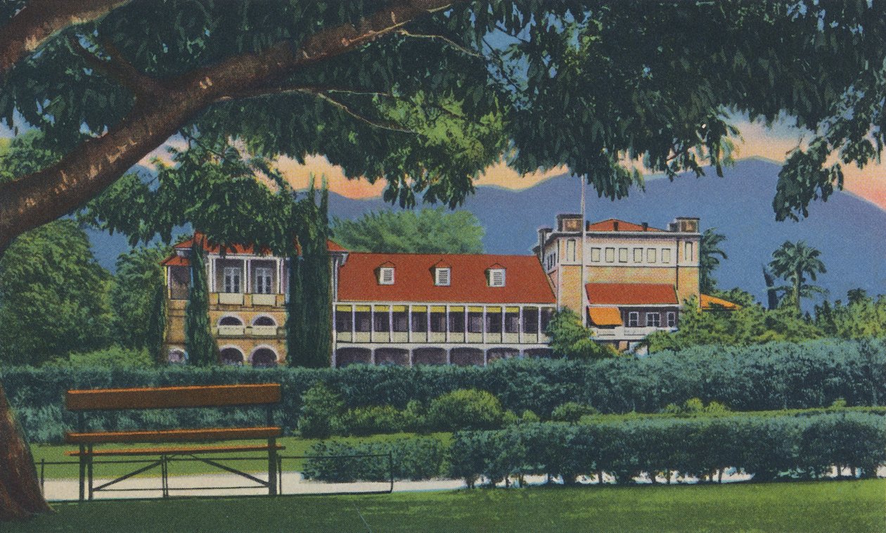 سكن جفرنرز ، ترينيداد ، BWI ، c1940s. بواسطة غير معروف