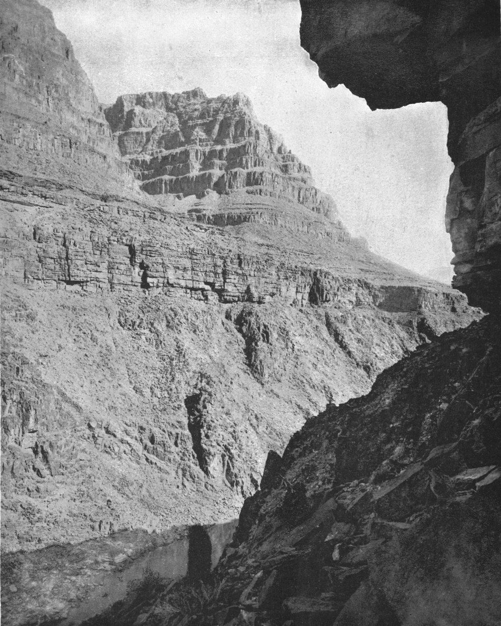 جراند كانيون من كولورادو ، أريزونا ، الولايات المتحدة الأمريكية ، c1900. بواسطة غير معروف