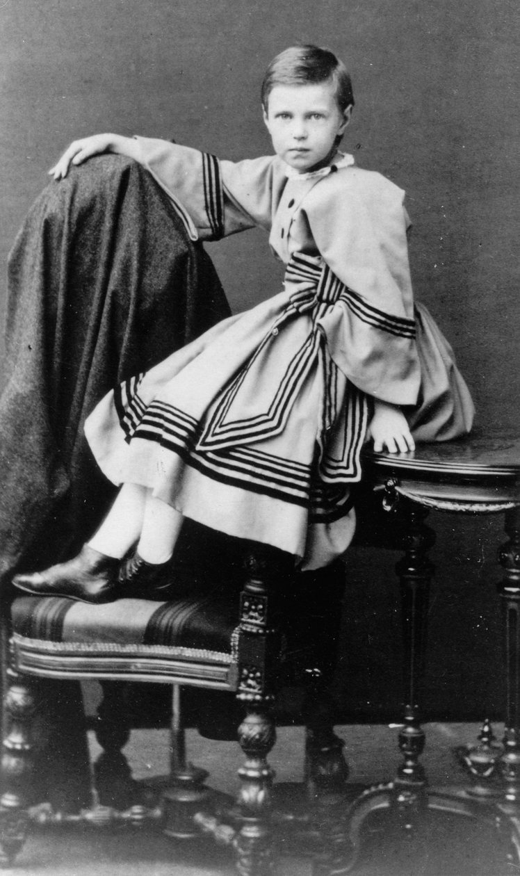دوقة روسيا ماريا ألكسندروفنا ، c1860-c1862 بواسطة غير معروف