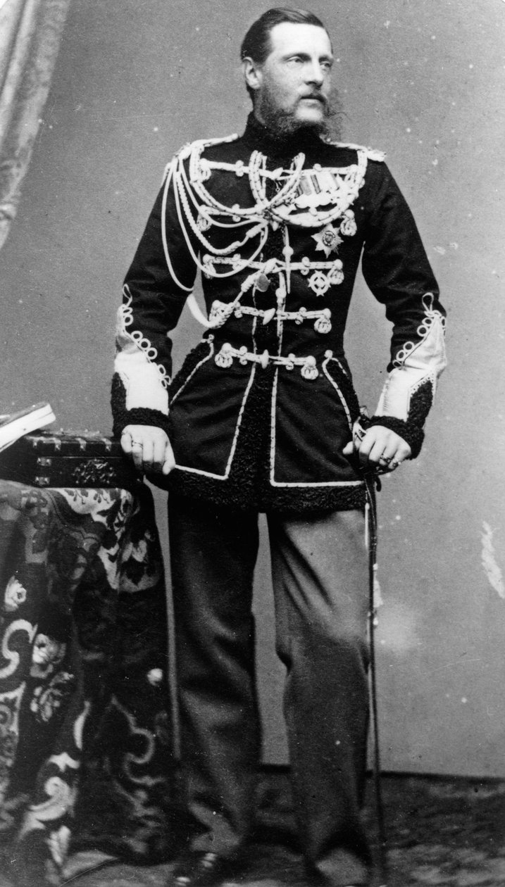 جراند دوق كونستانتين نيكولايفيتش من روسيا ، c1860s بواسطة غير معروف