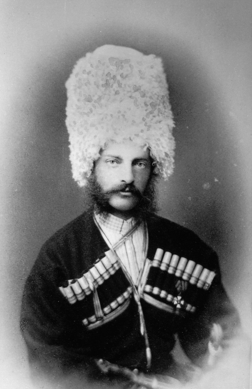 Grand Duke Michael Nikolaevich من روسيا ، c1863-c1865 بواسطة غير معروف