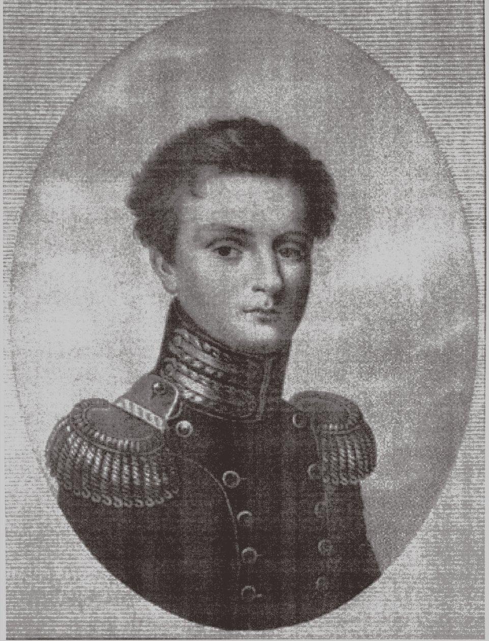 الدوق الأكبر مايكل بافلوفيتش من روسيا 1798-1849 ، ج. 1815 بواسطة غير معروف