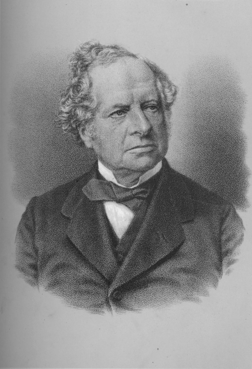 Granville George Leveson-Gower ، 2nd Earl Granville ، سياسي بريطاني ، c1870s 1883 بواسطة غير معروف