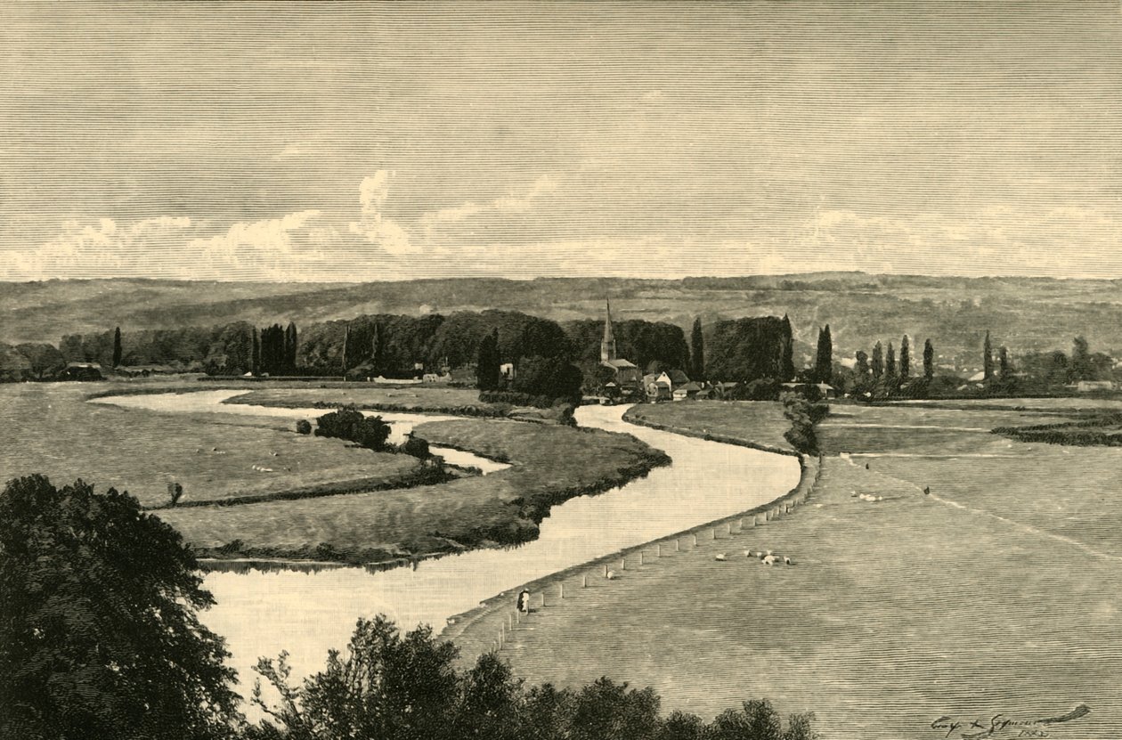 مارلو العظيم ، من Quarry Woods ، 1898. بواسطة غير معروف