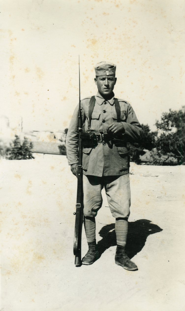جندي يوناني ، كريت ، اليونان ، 1941 بواسطة غير معروف
