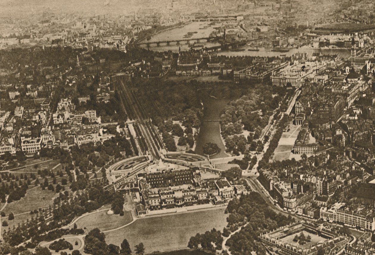Green Woodlands By The Waters of Westminster: جزء من مانور هايد أسفل جناح الطائرة ، بواسطة غير معروف