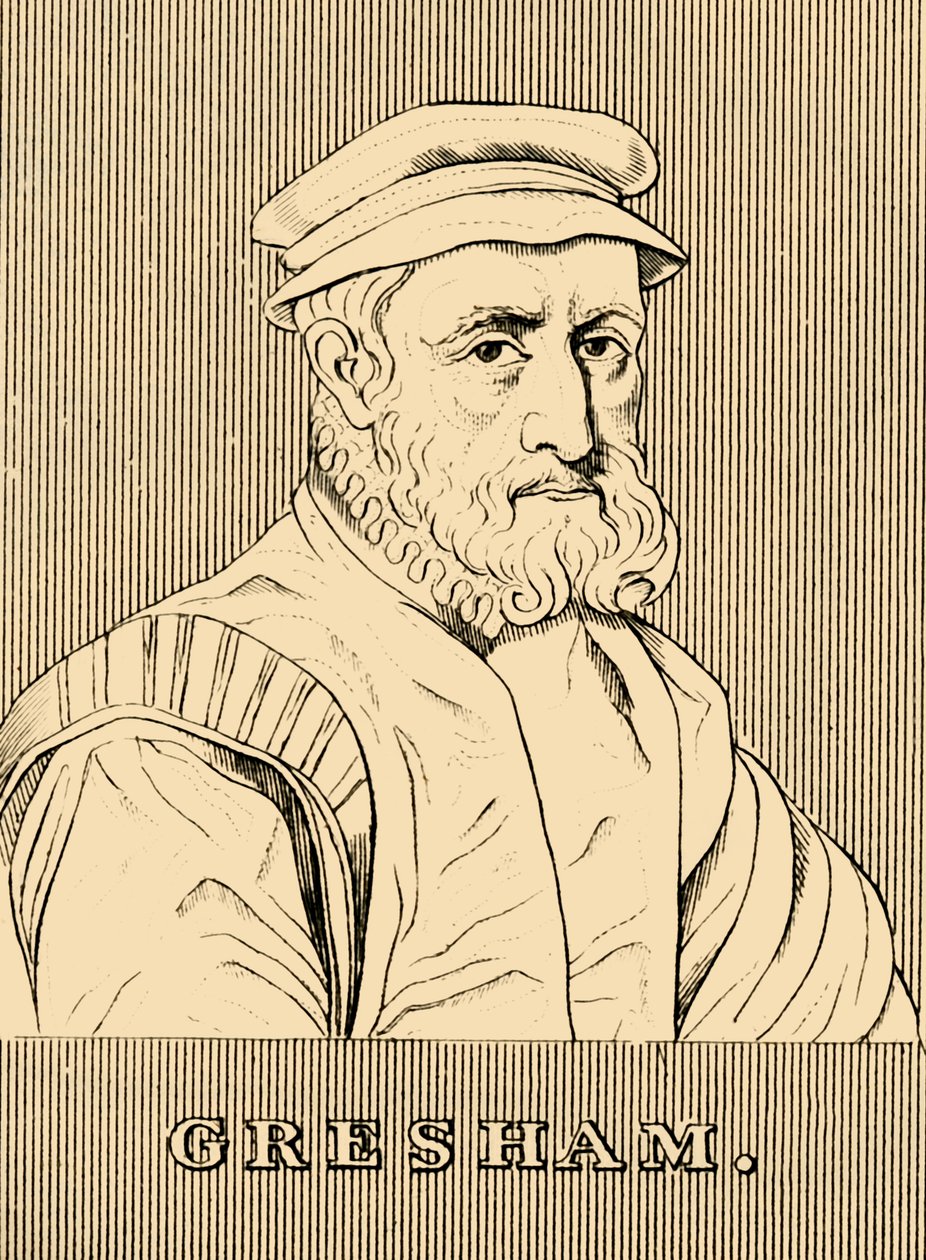جريشام ، c1519-1579 ، 1830. بواسطة غير معروف
