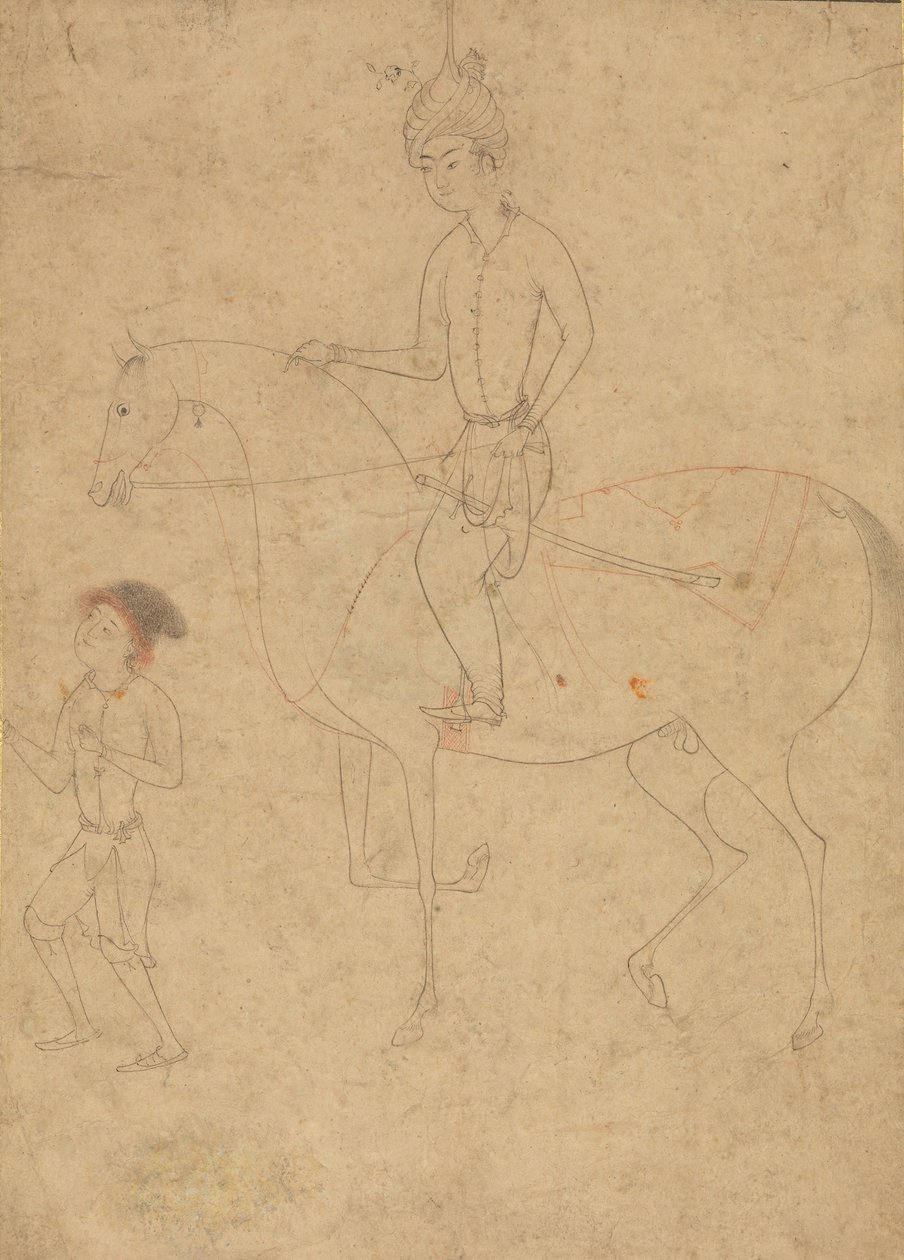 العريس والراكب ، 1540-50. بواسطة غير معروف