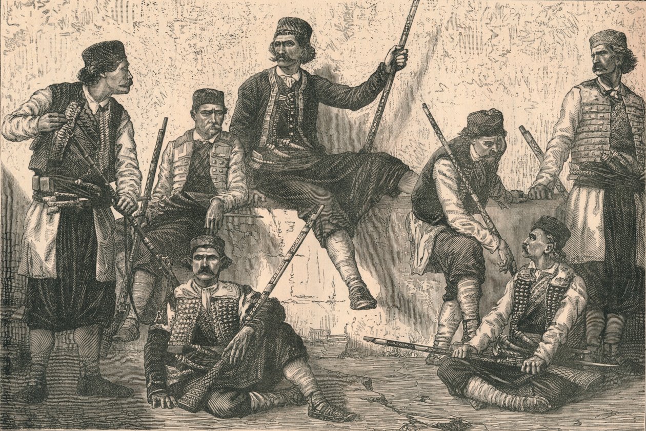 مجموعة الجبل الأسود ، c1879. بواسطة غير معروف