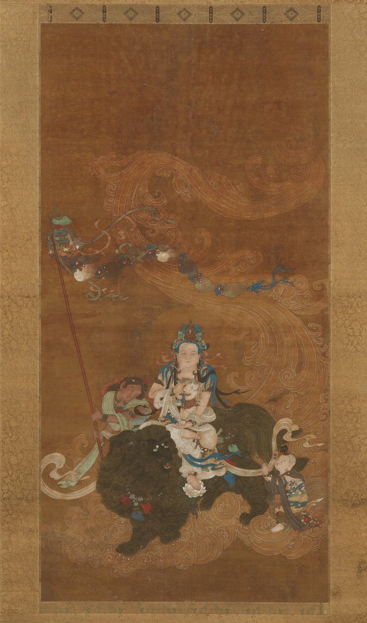 Guanyin the Bringer of Sons ، أواخر القرن السادس عشر. بواسطة غير معروف
