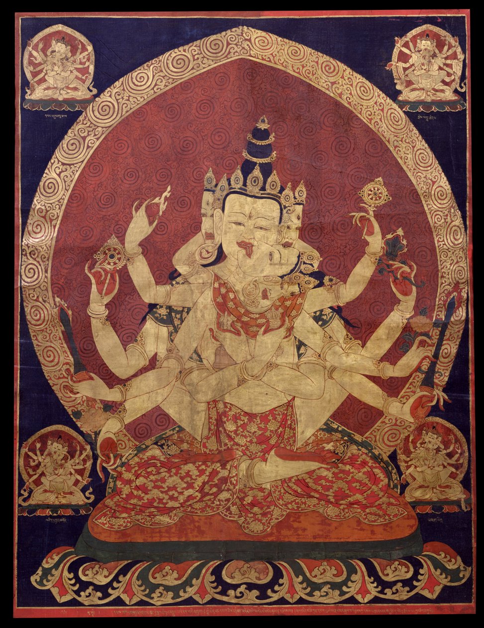 Guhyasamaja ، Akshobhyavajra بواسطة غير معروف