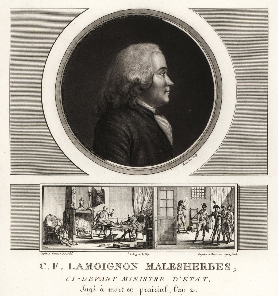 Guillaume-Chretien de Lamoignon de Malesherbes ، رجل دولة فرنسي ، وزير دولة بواسطة غير معروف