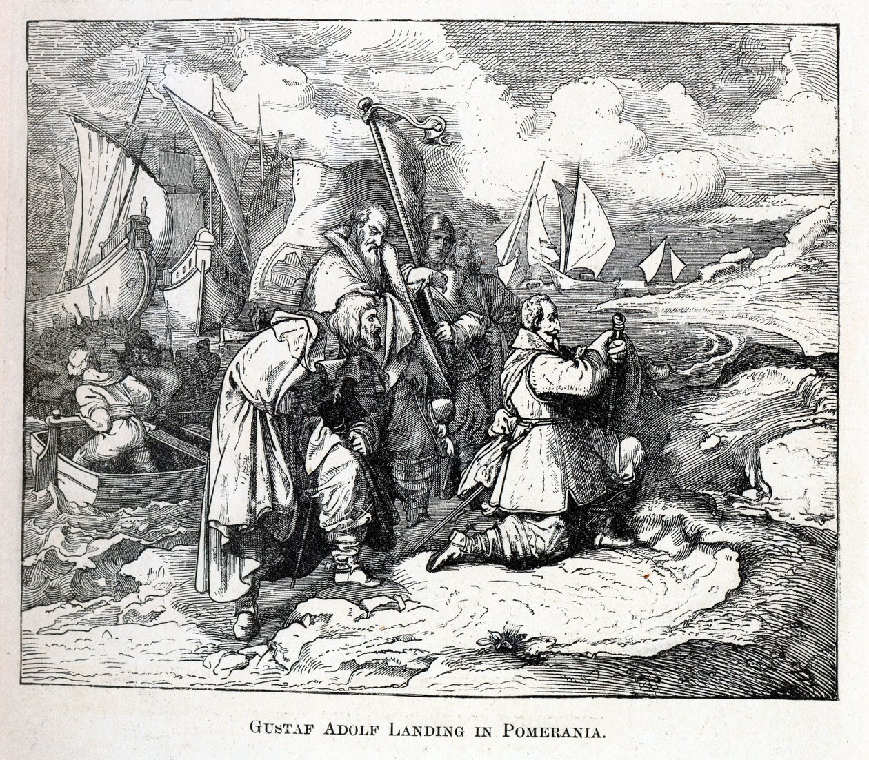غوستاف أدولف لاندينغ في بوميرانيا ، 1882 بواسطة غير معروف