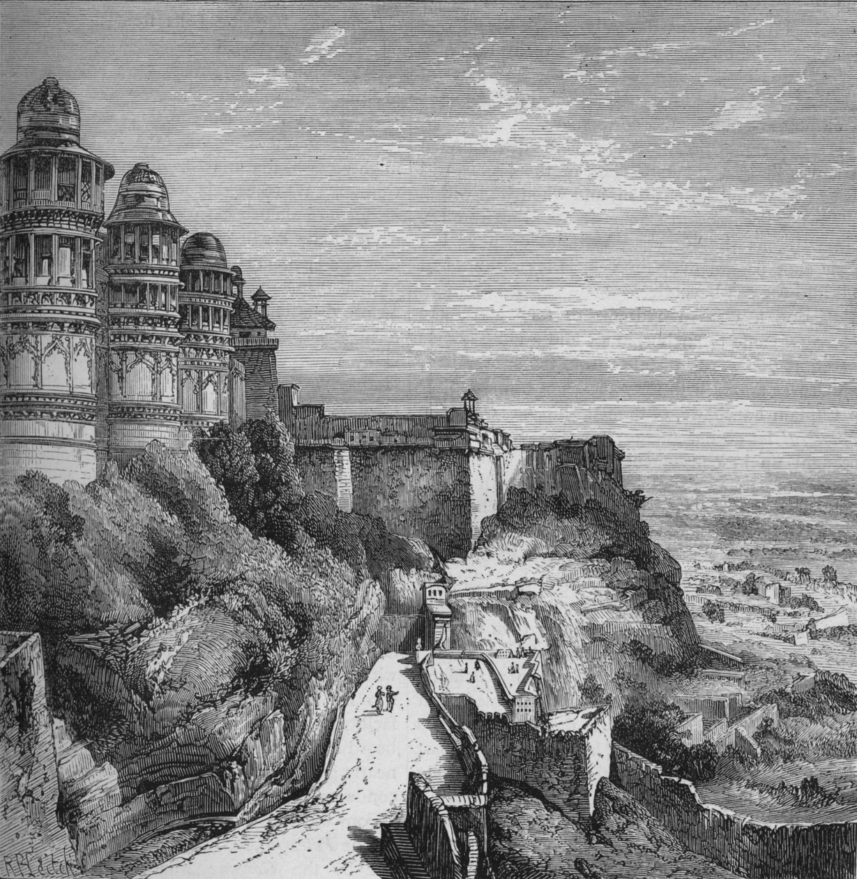 جواليور ، c1880 بواسطة غير معروف
