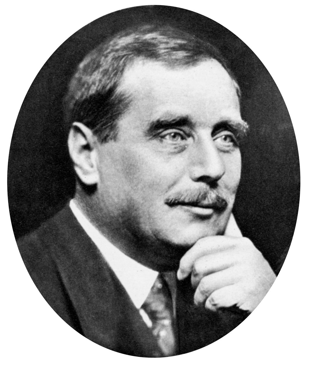 HG Wells 1865-1946 ، الروائي الإنجليزي ، كاتب ومؤرخ شعبي ، c1925 بواسطة غير معروف