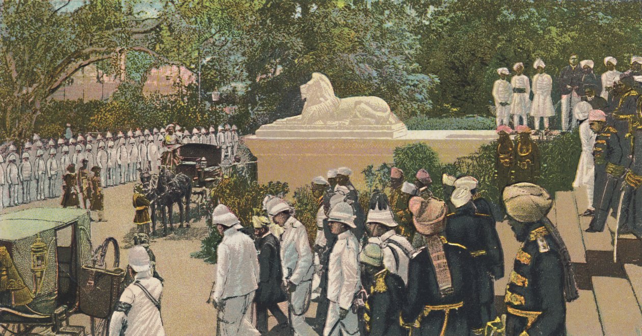 نزل مغادرة المقر ، حيدر أباد ، c1900. بواسطة غير معروف