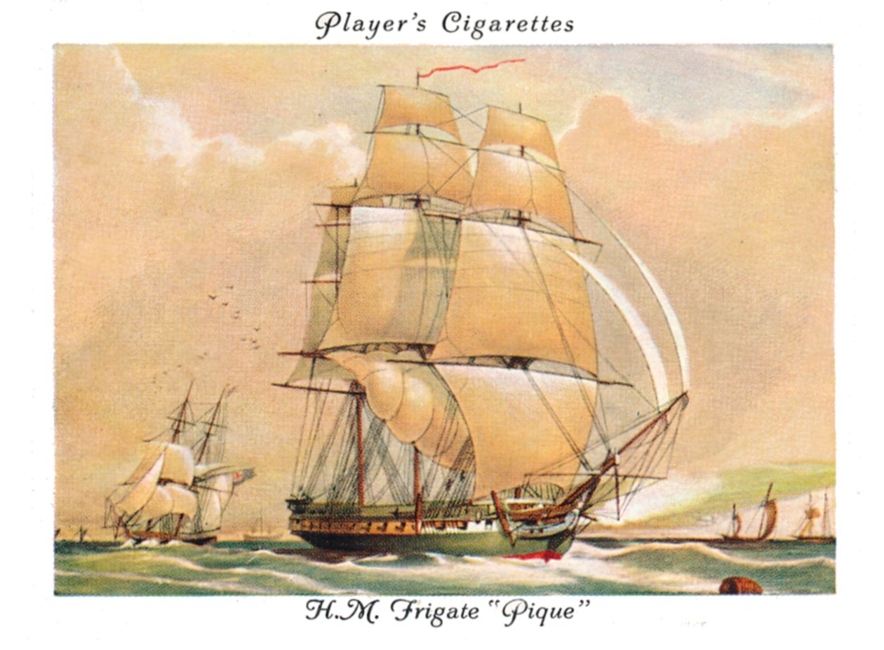 HMFrigate Pique ، 1936. بواسطة غير معروف