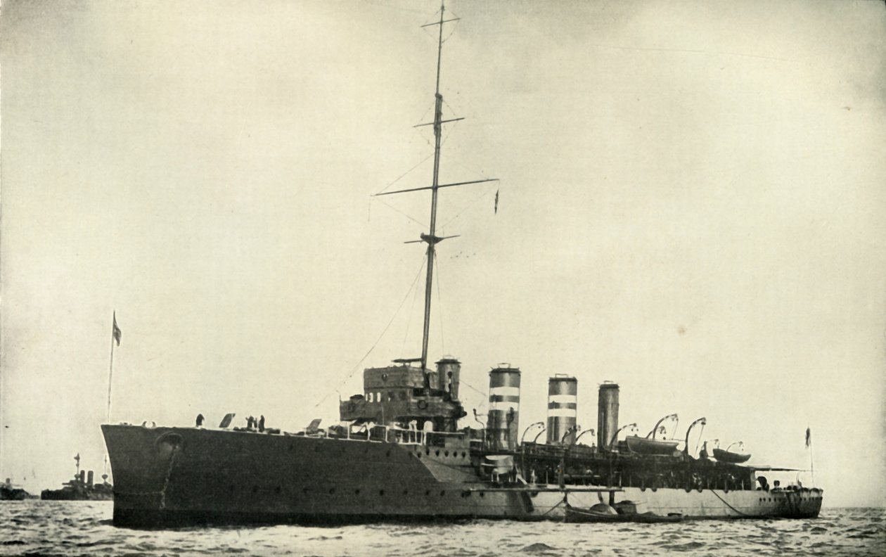 HMS Amphion ، 1919. بواسطة غير معروف