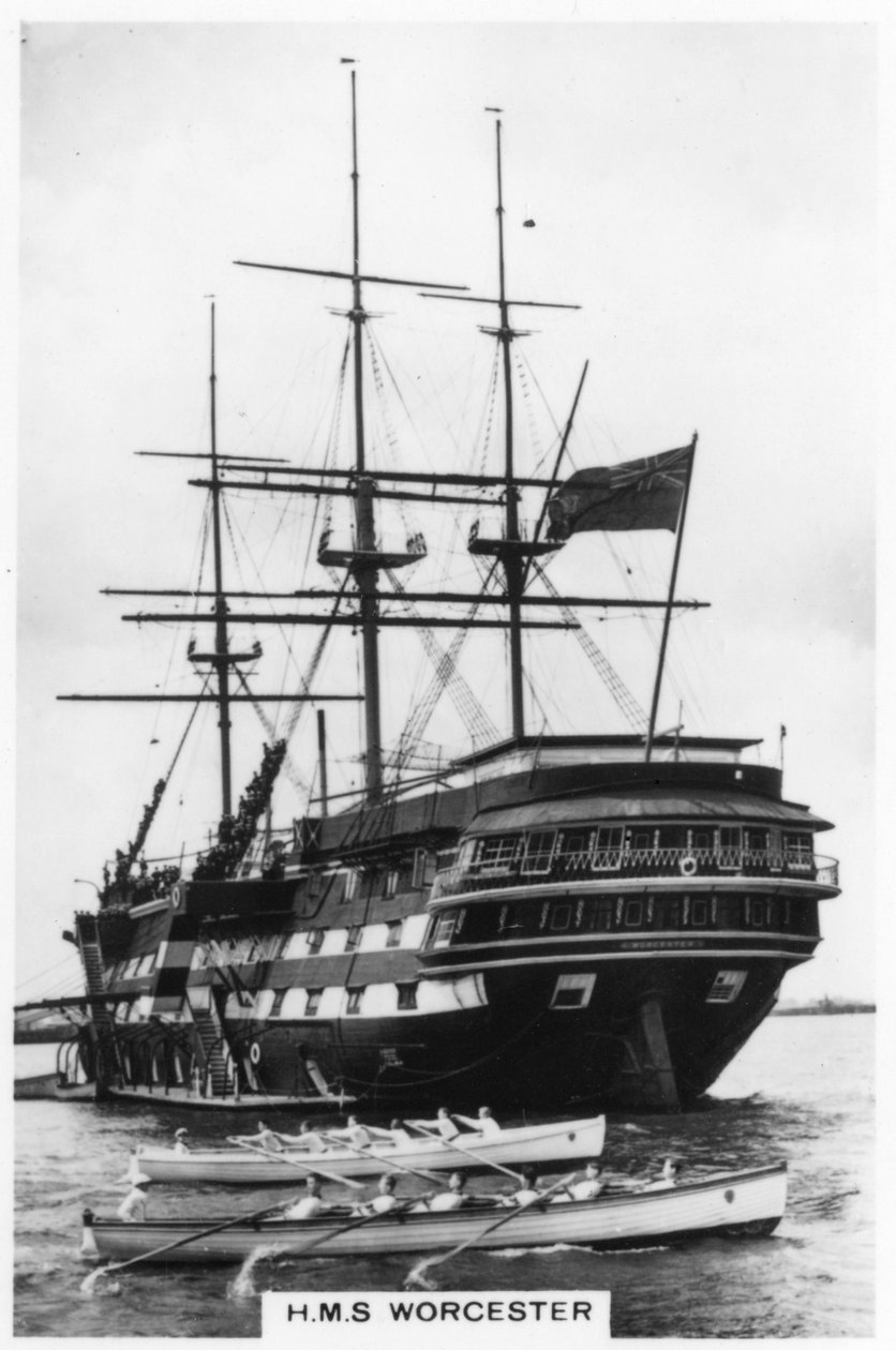 HMS ووستر ، 1937 بواسطة غير معروف