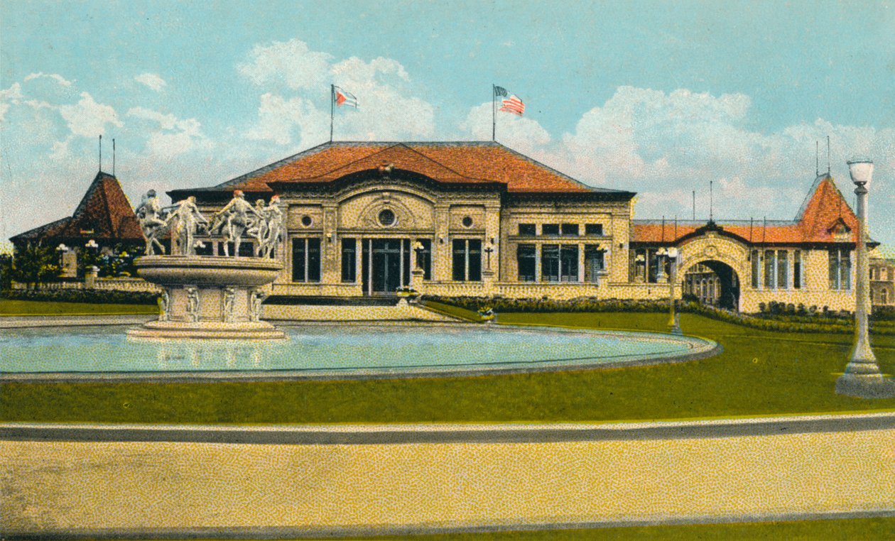 هافانا: Casino De La Playa. الكازينو الوطني في مارياناو ، c1910 بواسطة غير معروف