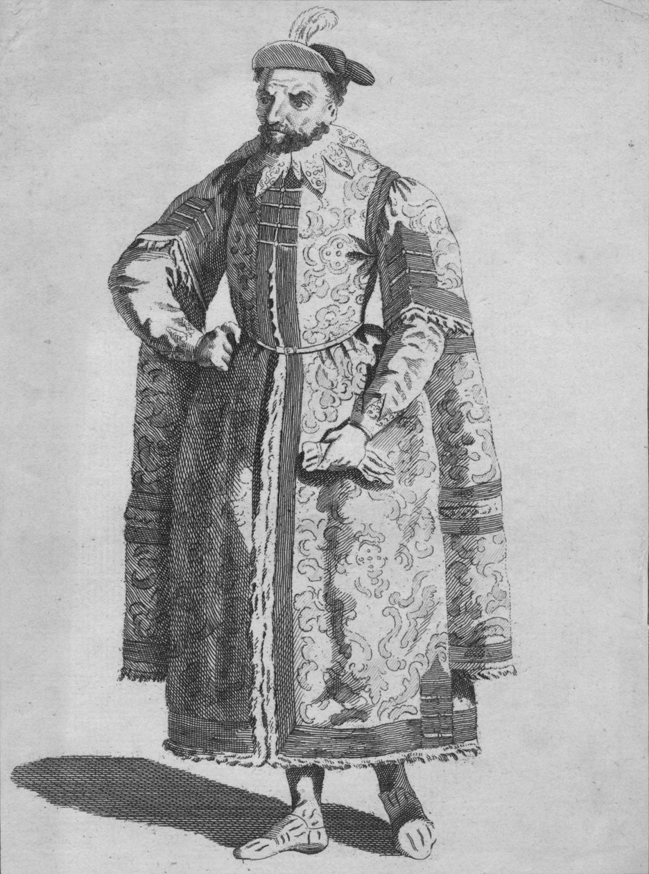 عادة تاجر لندن في 1640 ، 1776 بواسطة غير معروف