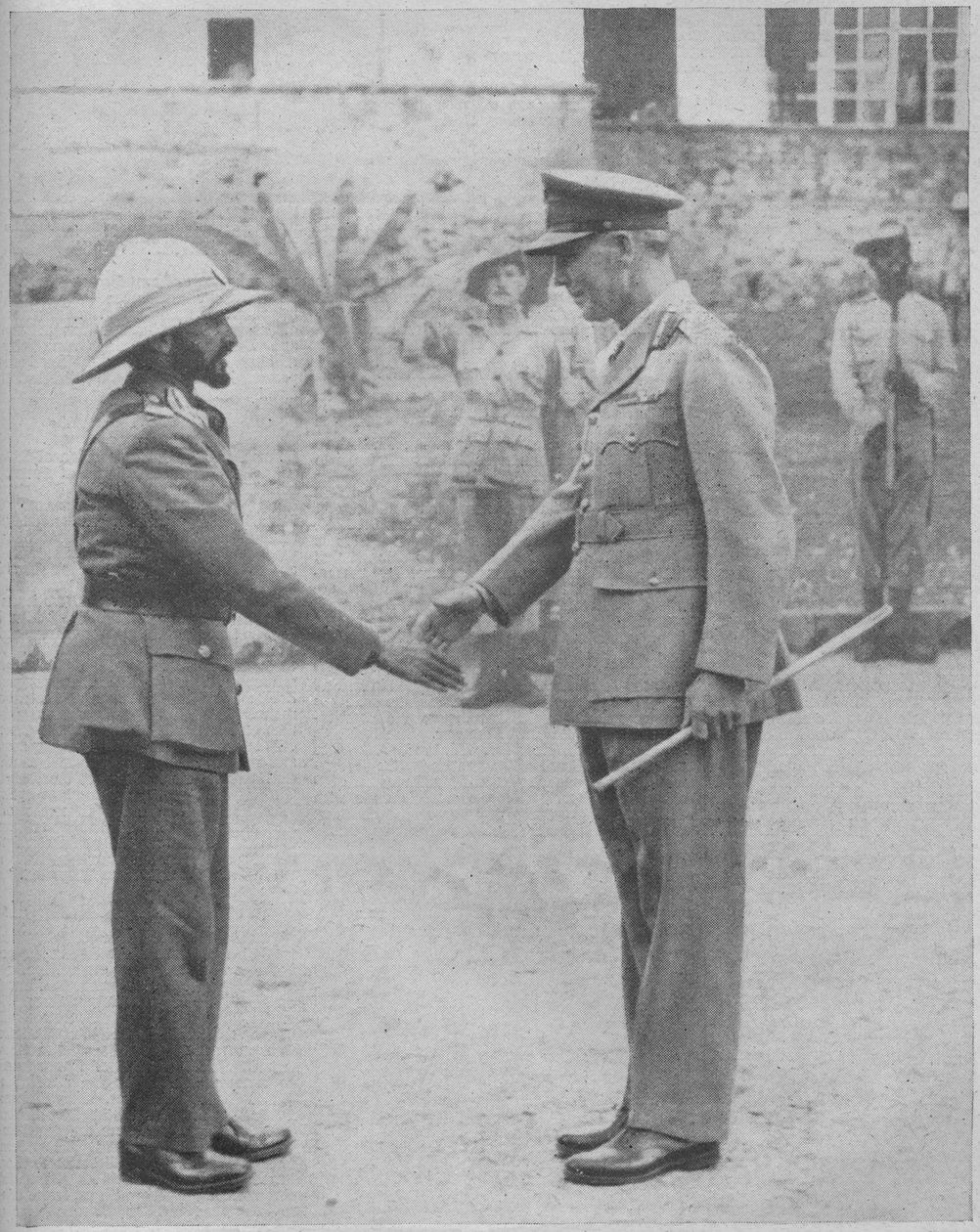 هايلي سيلاسي والجنرال كننغهام ، 1941 بواسطة غير معروف