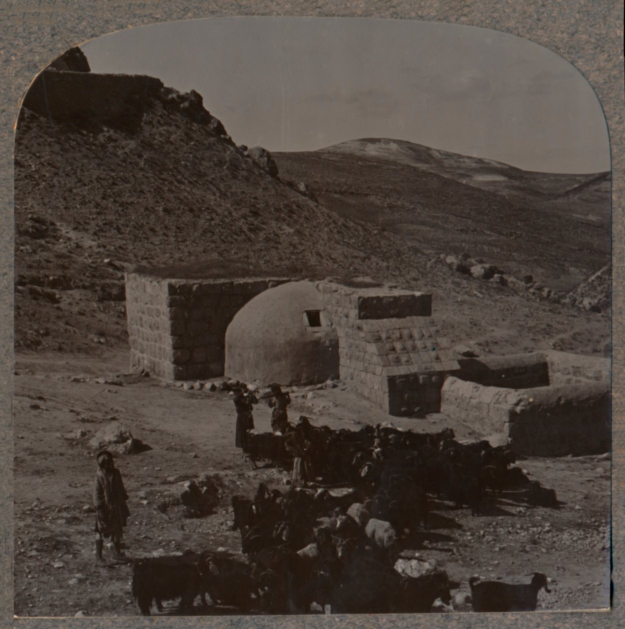 نزل نصف الطريق في رحلة أريحا ، c1900 بواسطة غير معروف