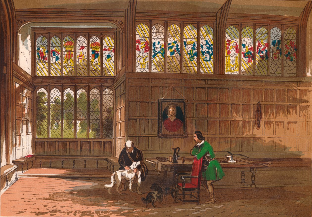 القاعة في Ockwells ، بيركشاير ، 1845 بواسطة غير معروف