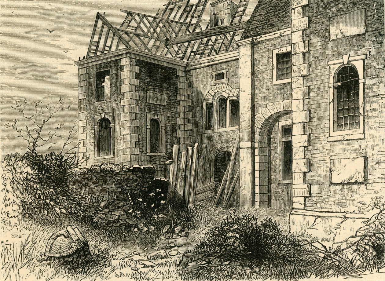 قاعة فرقة ساوثوارك للقطارات ، عام 1813 ، عام 1878. بواسطة غير معروف