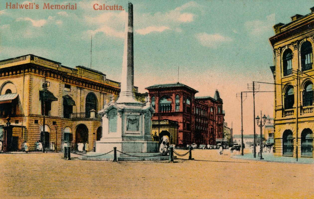 Halwells aka Holwells Memorial ، كالكوتا ، c1910 بواسطة غير معروف