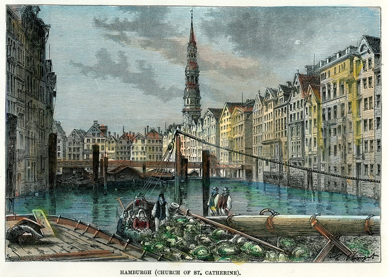هامبورغ ، ألمانيا ، c1880 بواسطة غير معروف
