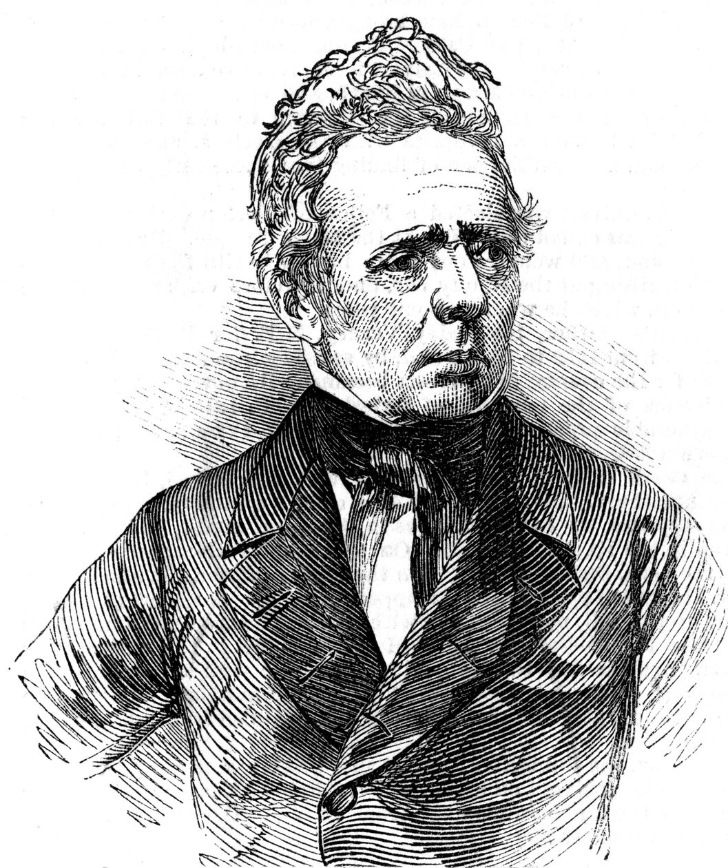 هانز كريستيان أورستد ، الفيزيائي الدنماركي ، 1851 بواسطة غير معروف