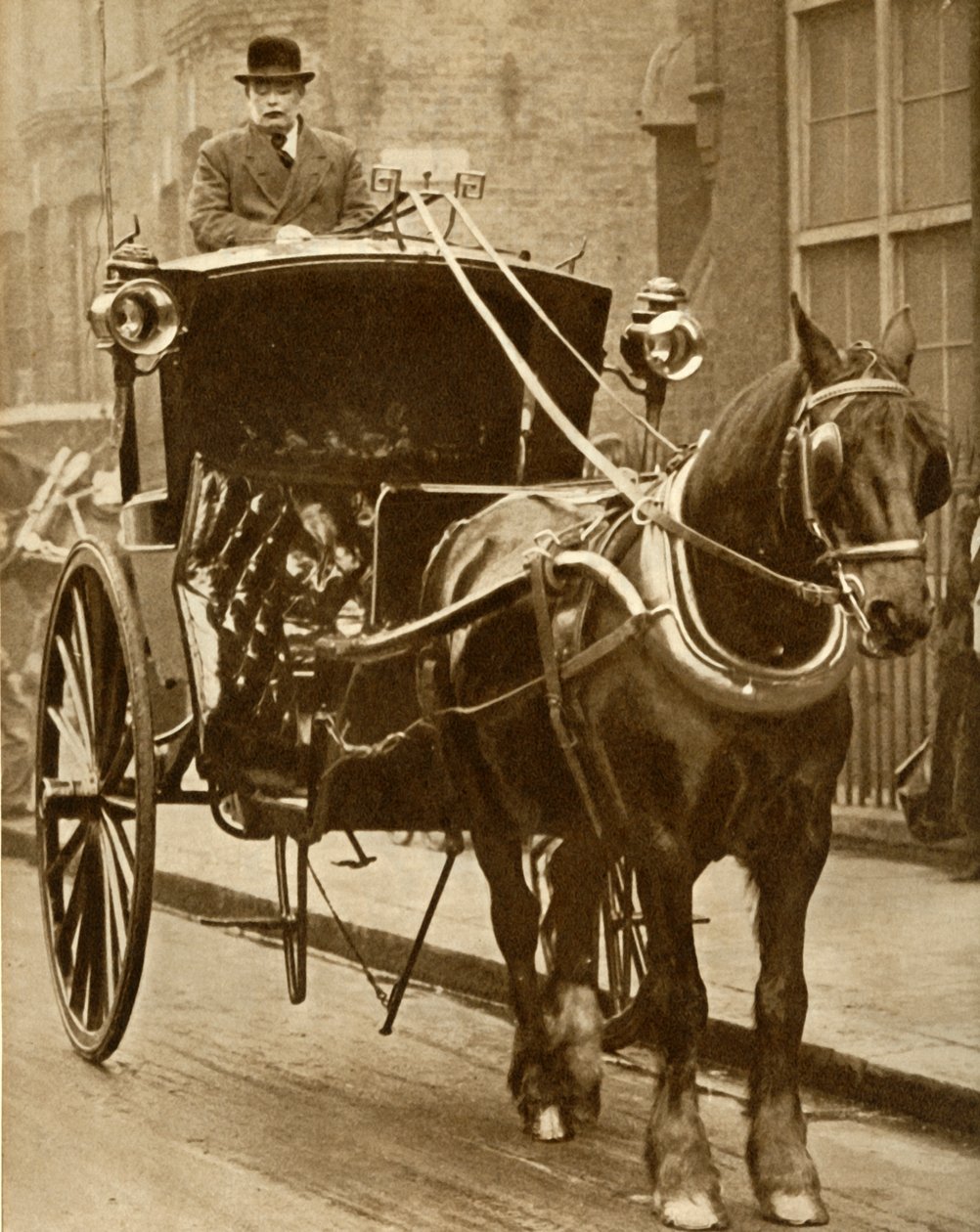كابينة هانزوم ، c1910 ، 1935. بواسطة غير معروف