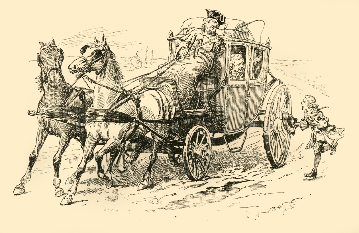استدعى المدرب للتوقف ، 1907. بواسطة غير معروف