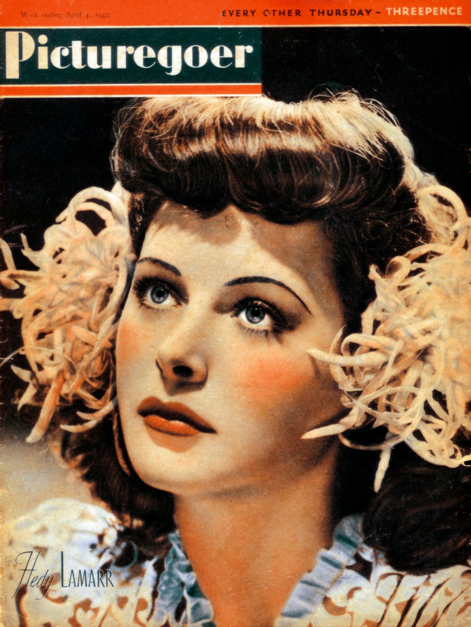 هيدي لامار 1914-2000 ، الممثلة الأمريكية النمساوية المولد ، 1942 بواسطة غير معروف