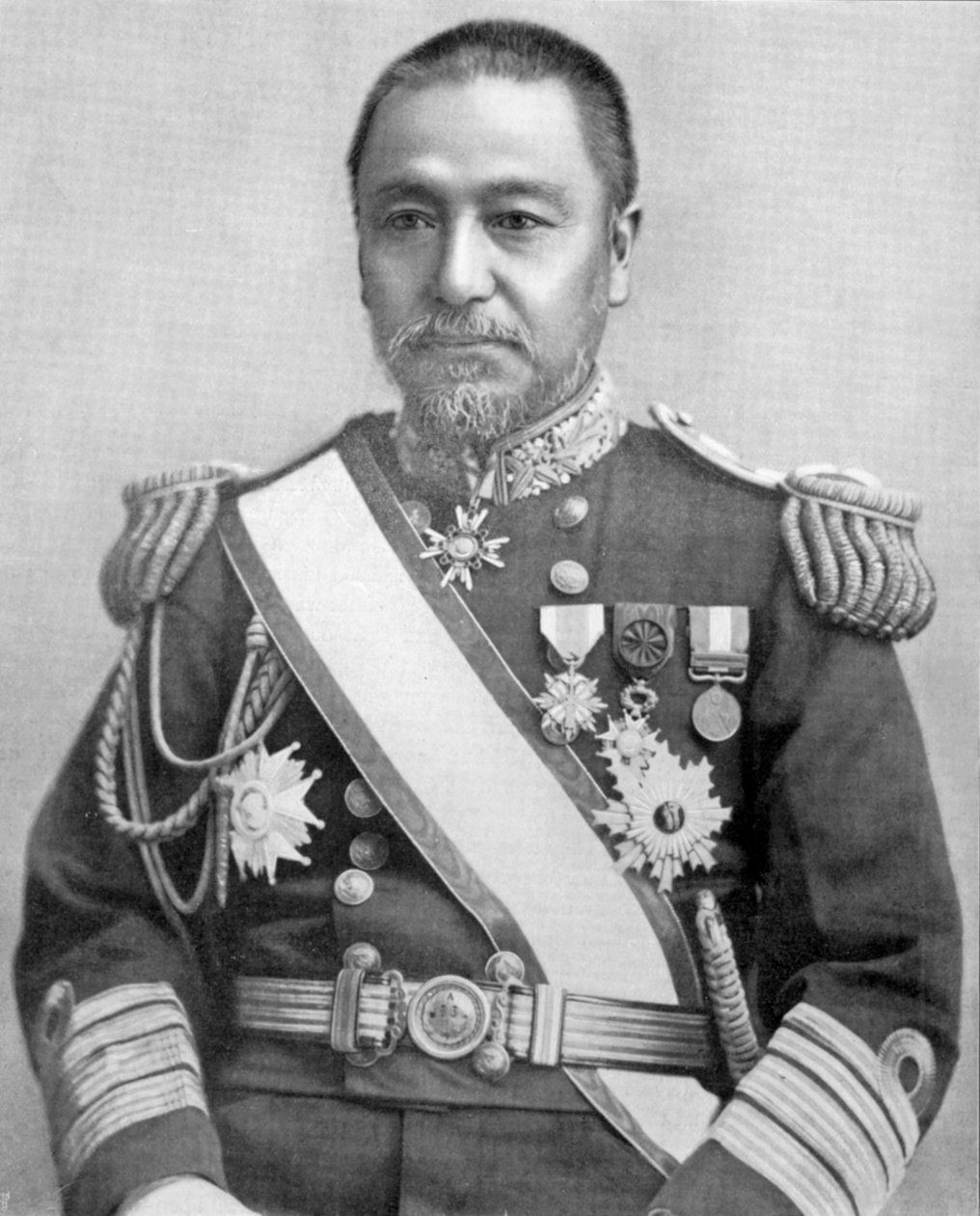 هيهاتشيرو توغو ، قائد البحرية اليابانية ، الحرب الروسية اليابانية ، 1904-5 بواسطة غير معروف