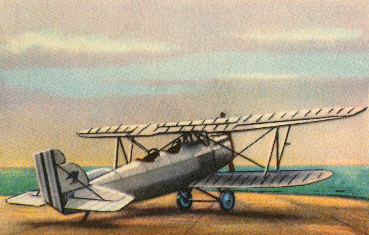 طائرة تدريب Heinkel HD 22b ، 1920 ، 1932. بواسطة غير معروف