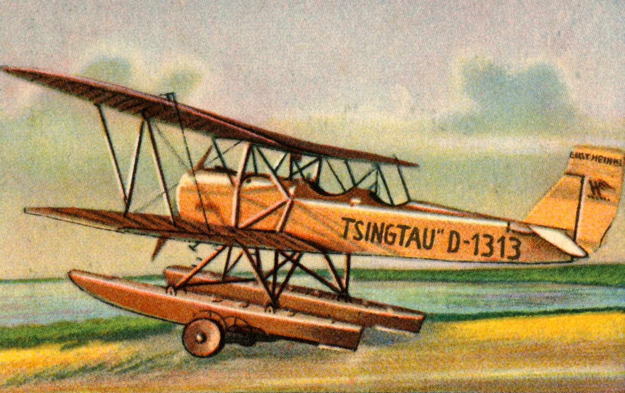 Heinkel HD 24 W Tsingtau - طائرة مائية ، 1920 ، 1932. بواسطة غير معروف