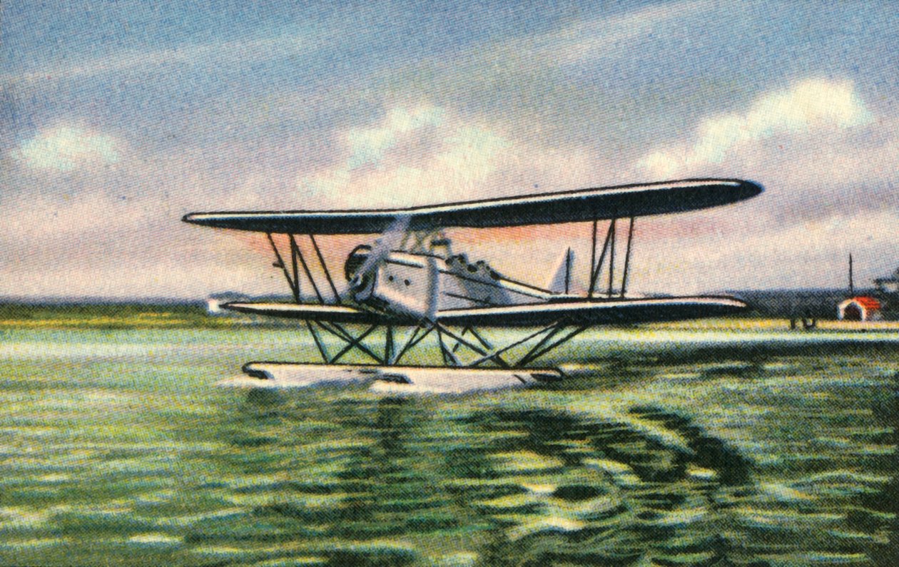 طائرة مائية Heinkel HD 42 ، 1920 ، 1932. بواسطة غير معروف