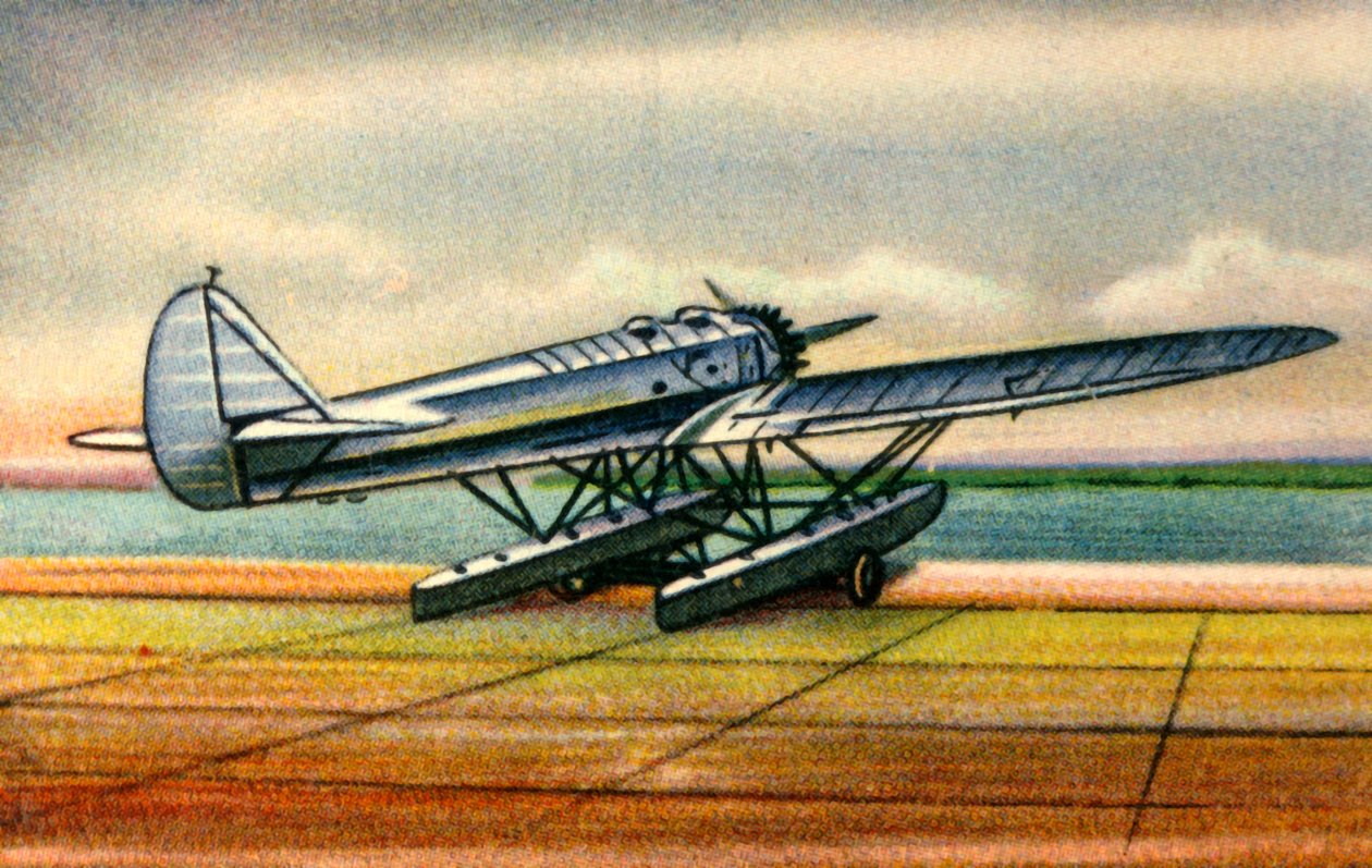 Heinkel He 12 طائرة مائية ، 1920 ، 1932. بواسطة غير معروف