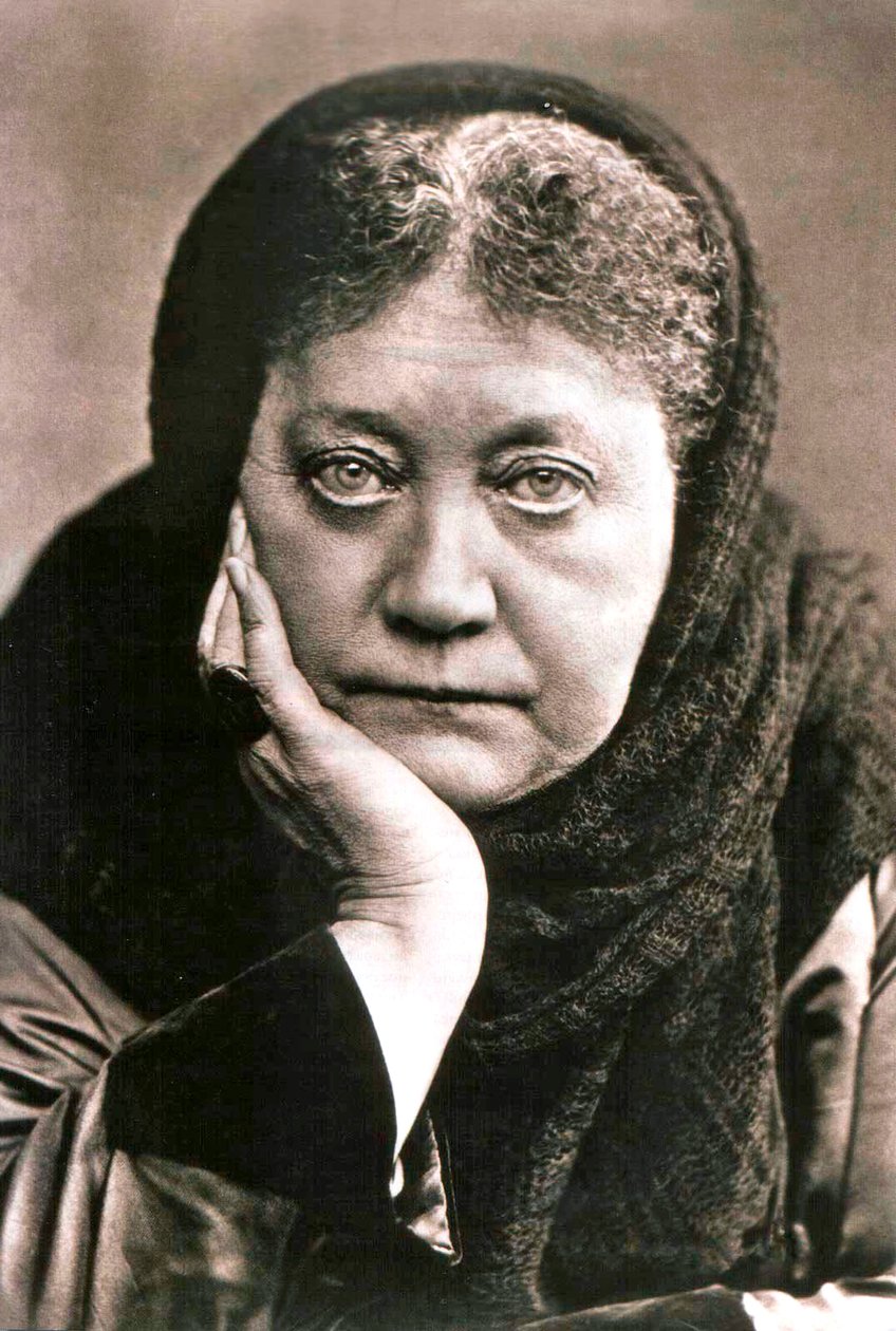 هيلينا بلافاتسكي ، مؤلفة روسية ومؤسس Theosophy ، 1889 بواسطة غير معروف