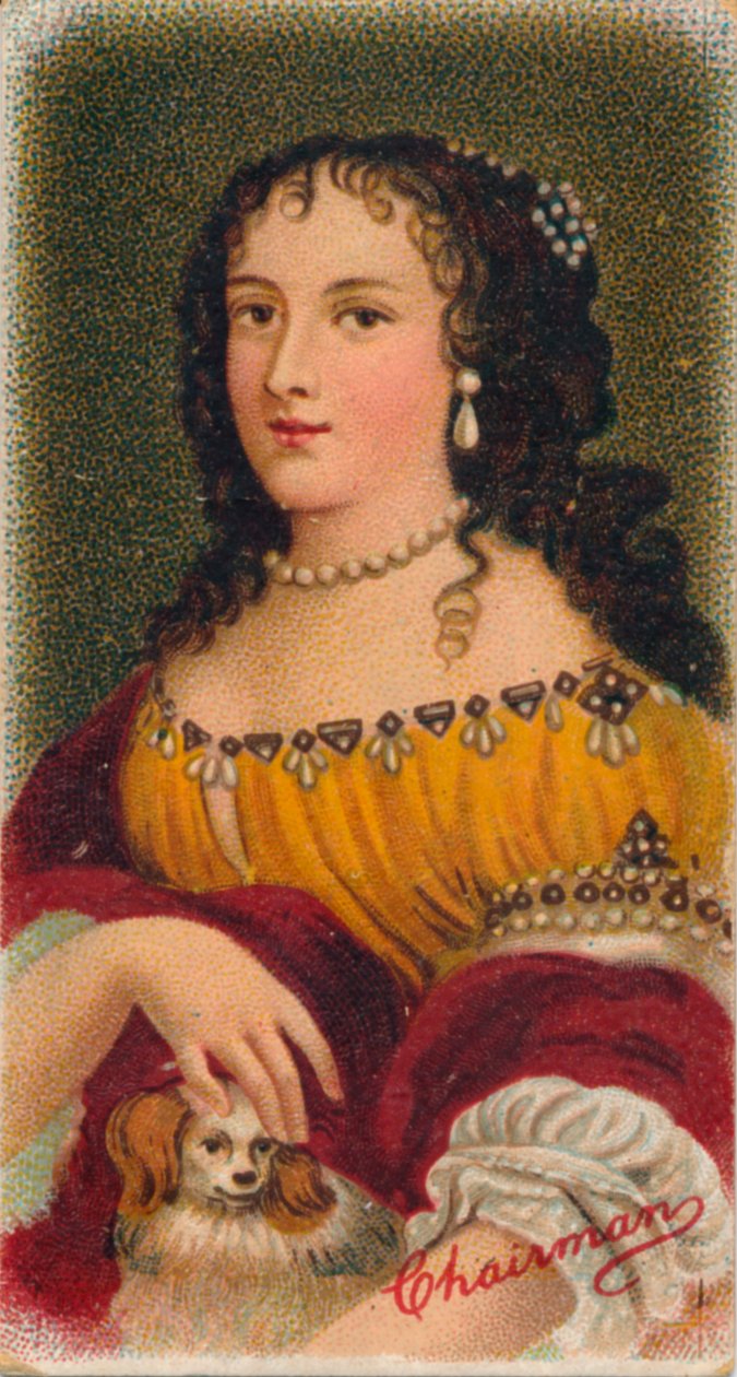 هنرييتا من إنجلترا 1644-1670 الابنة الصغرى للملك تشارلز الأول ، 1912 بواسطة غير معروف