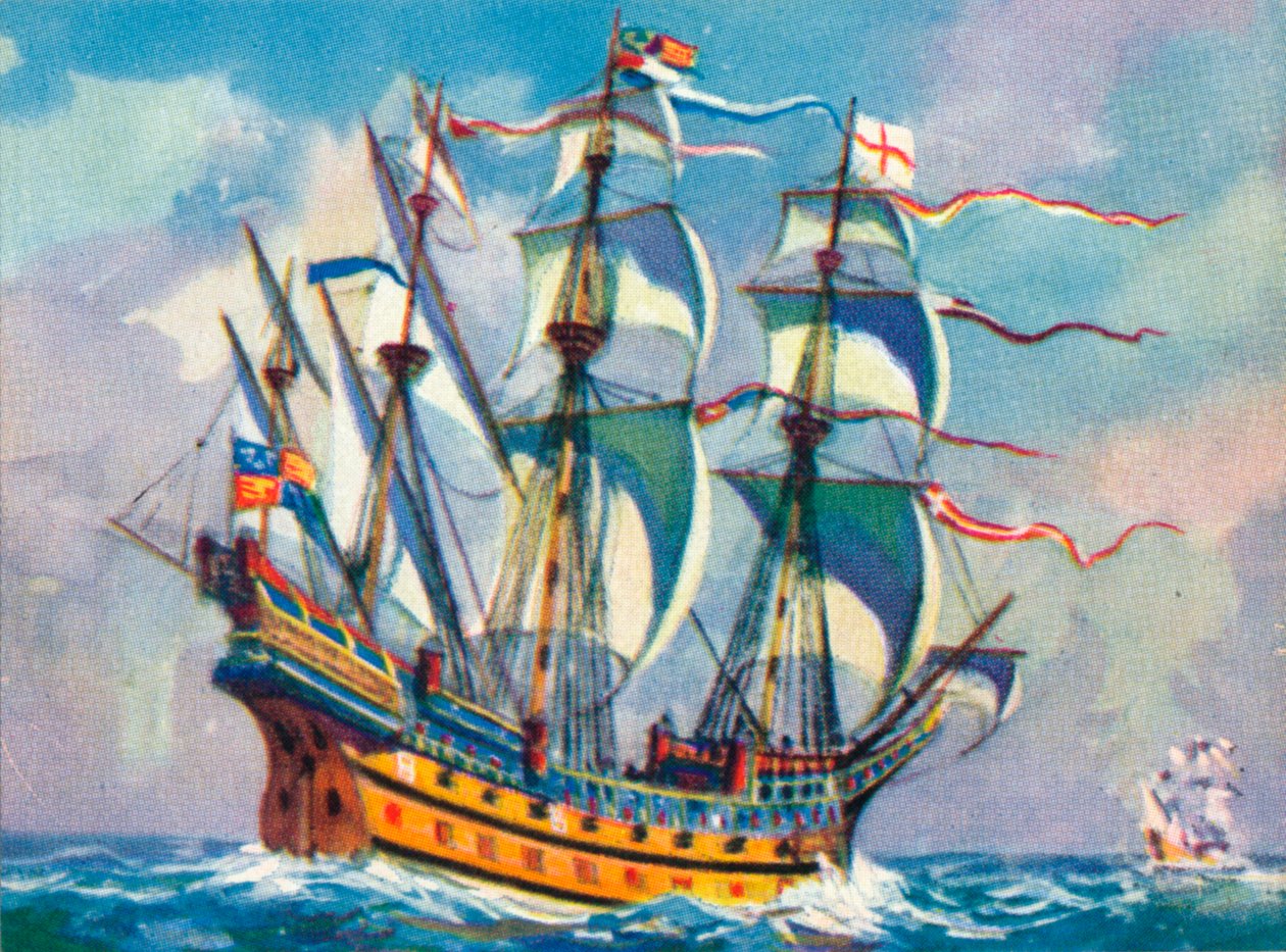 Henry Grace a Dieu Henry Grace of God ، المعروف أيضًا باسم Great Harry ، أو carrack الإنجليزية أو السفينة العظيمة بواسطة غير معروف
