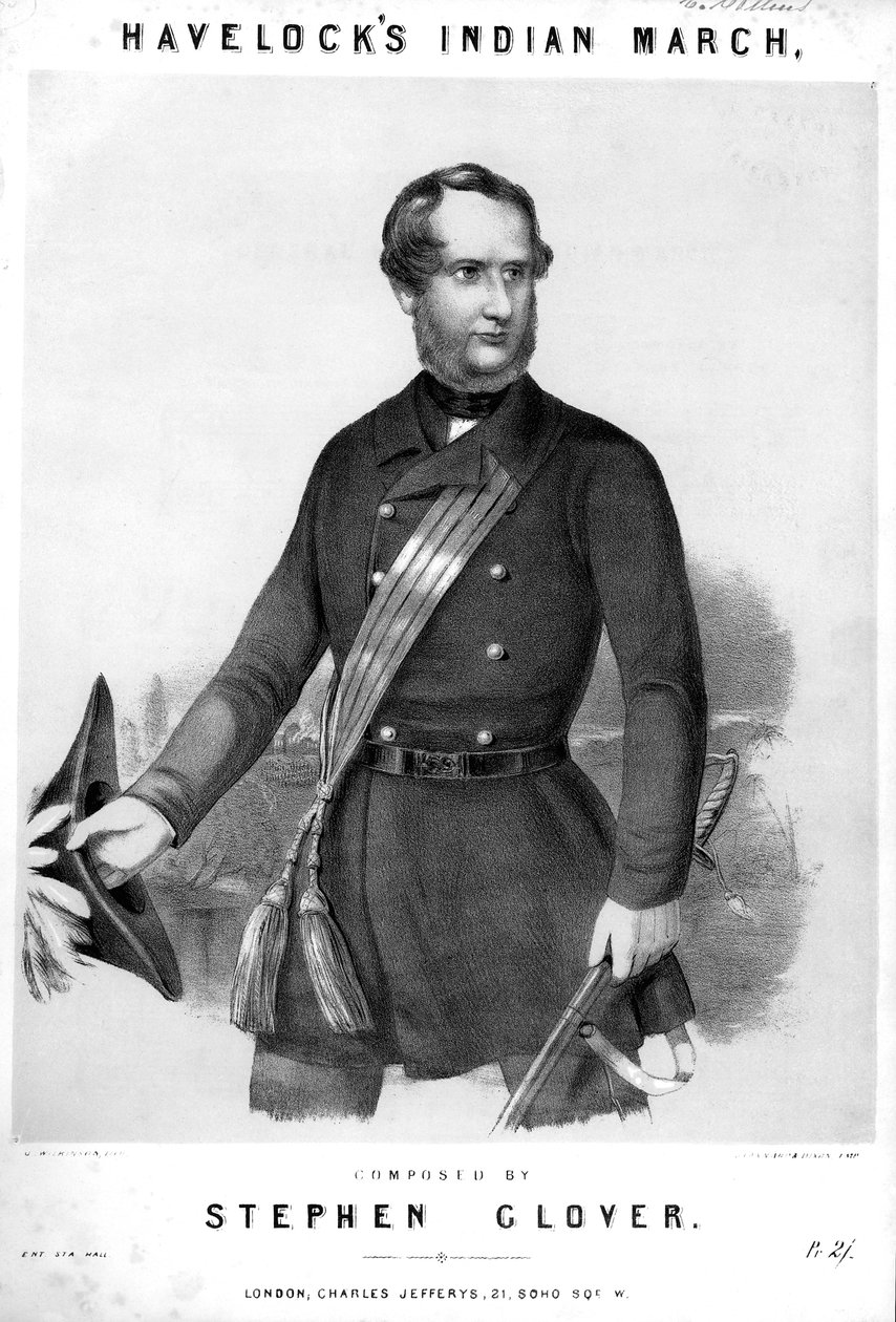 هنري هافلوك ، جندي بريطاني ، c1857 بواسطة غير معروف